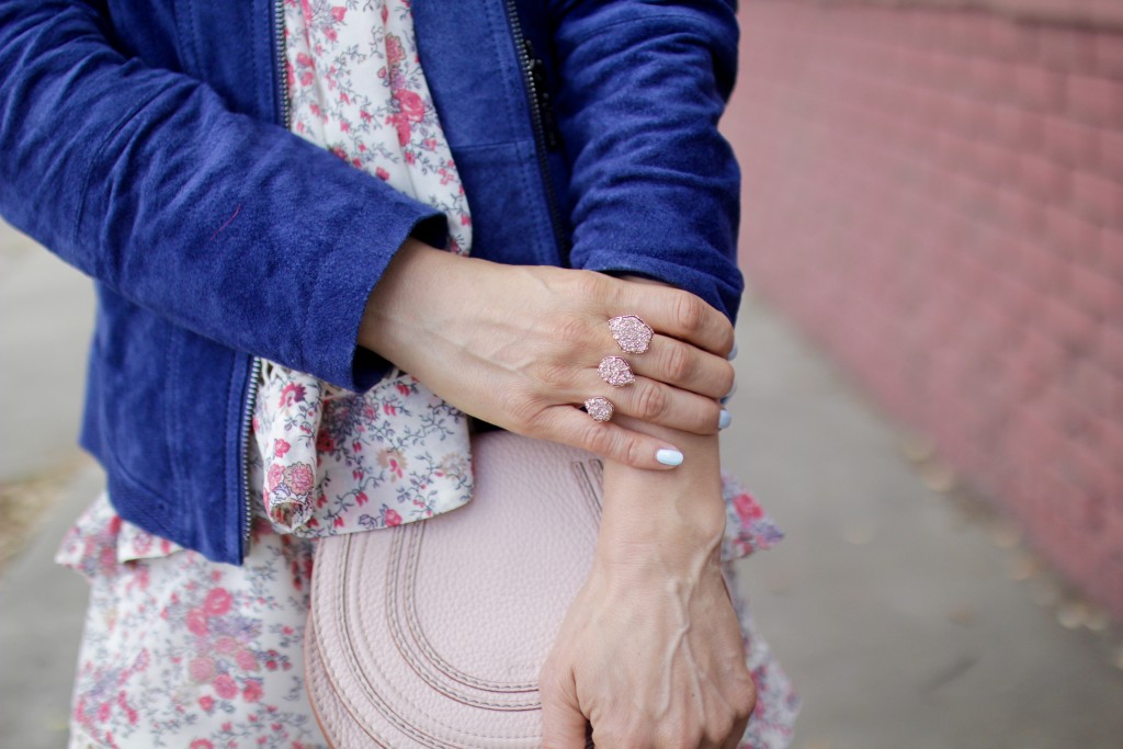 kendra scott druzy ring, itsy bitsy indulgences 