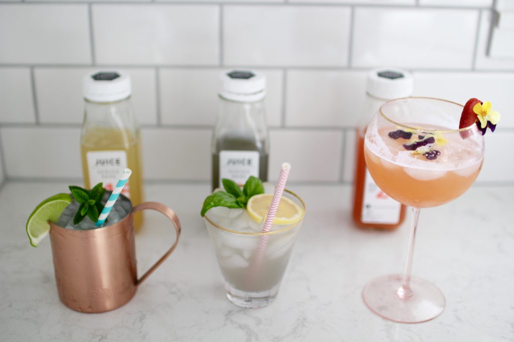 healthy cocktails, itsy bitsy indulgences 