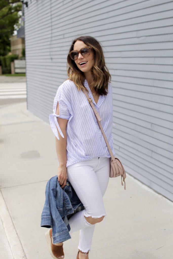 striped top, itsy bitsy indulgences 