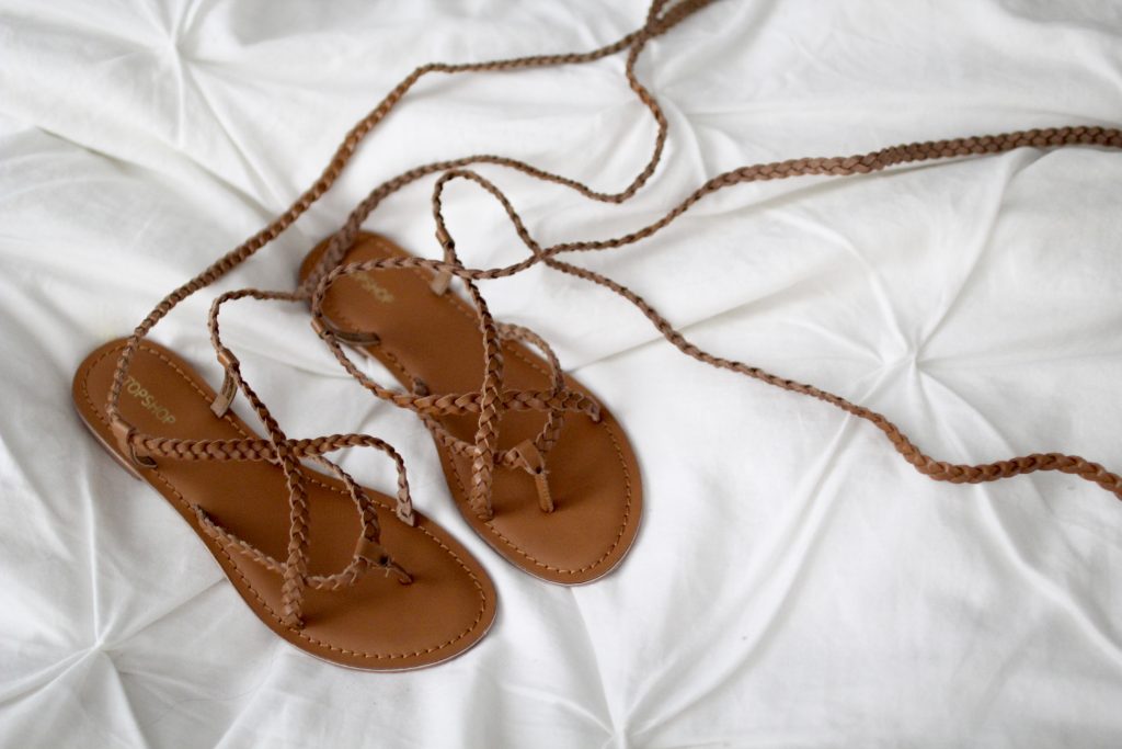 lace up sandals, itsy bitsy indulgences 