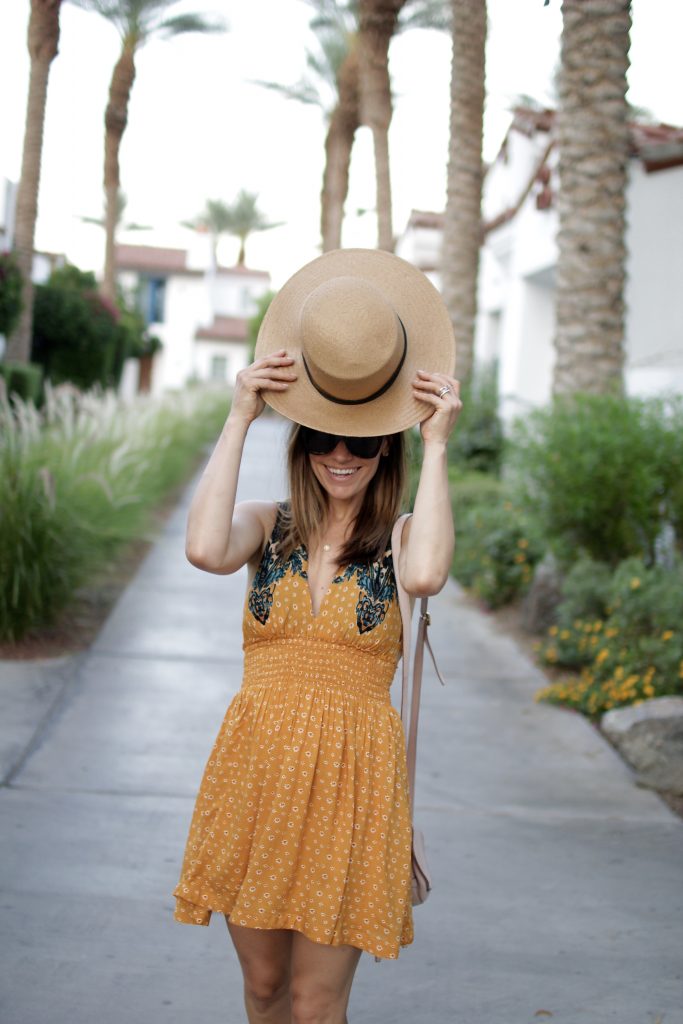 free people summer dress, itsy bitsy indulgences 