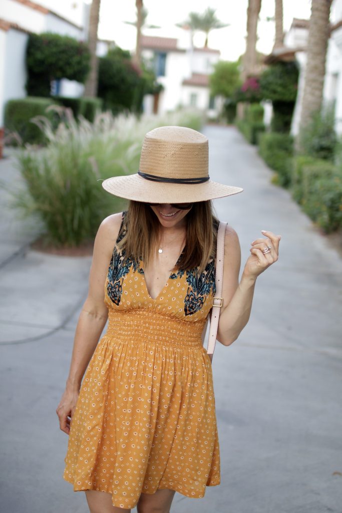 free people summer dress, itsy bitsy indulgences 