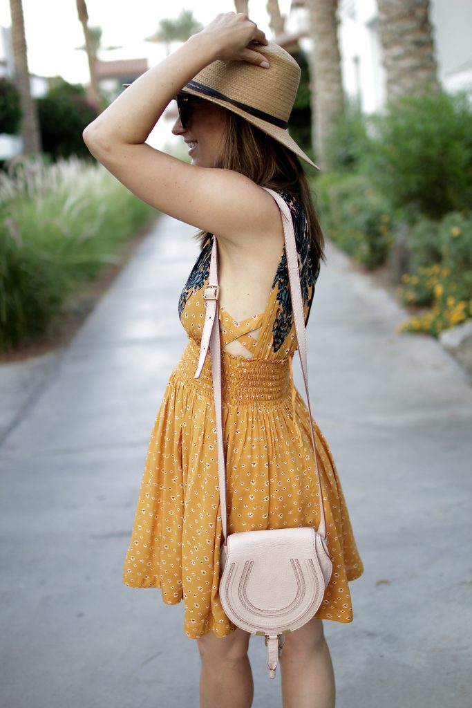 free people summer dress, itsy bitsy indulgences 