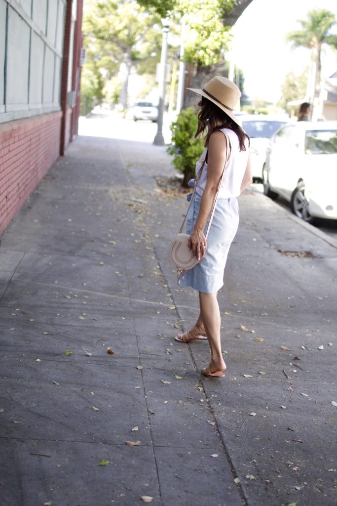 denim skirt, itsy bitsy indulgences 