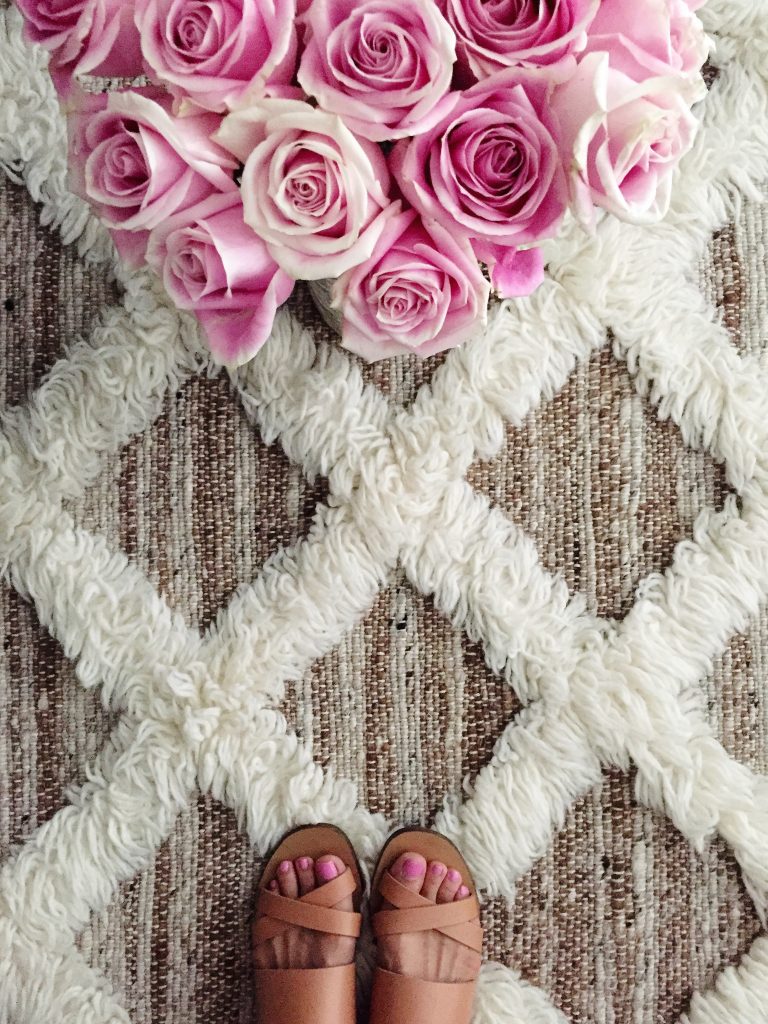 anthropology rug, itsy bitsy indulgences 