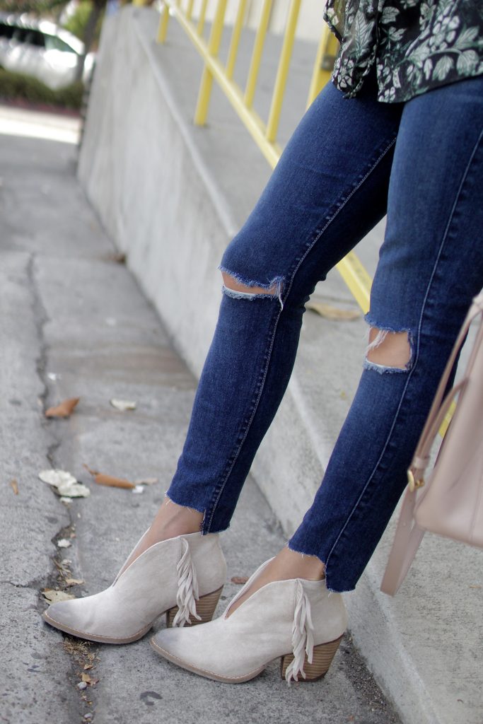 fringe booties, itsy bitsy indulgences 