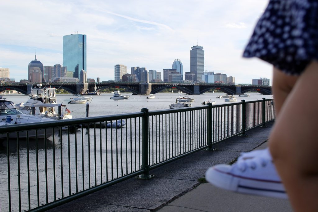 boston skyline, itsy bitsy indulgences 