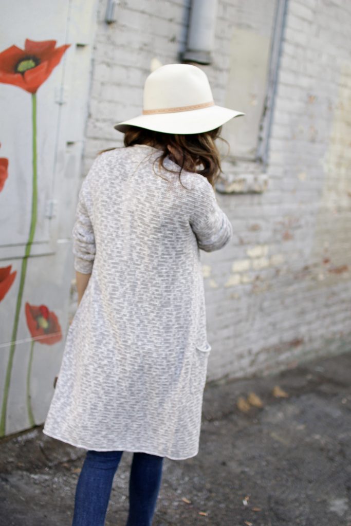 fall cardigan, itsy bitsy indulgences 