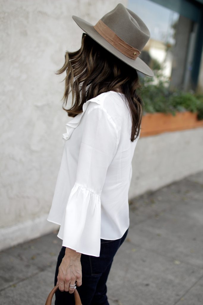 bell sleeves + fall fedora,itsy bitsy indulgences 