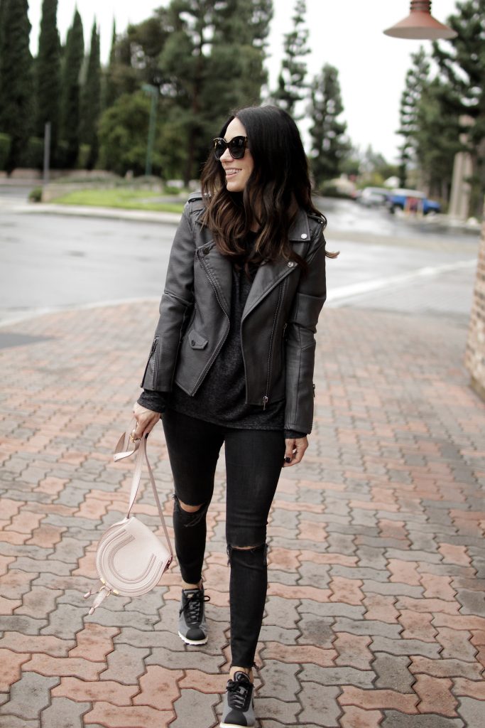 all black ensemble, itsy bitsy indulgences 