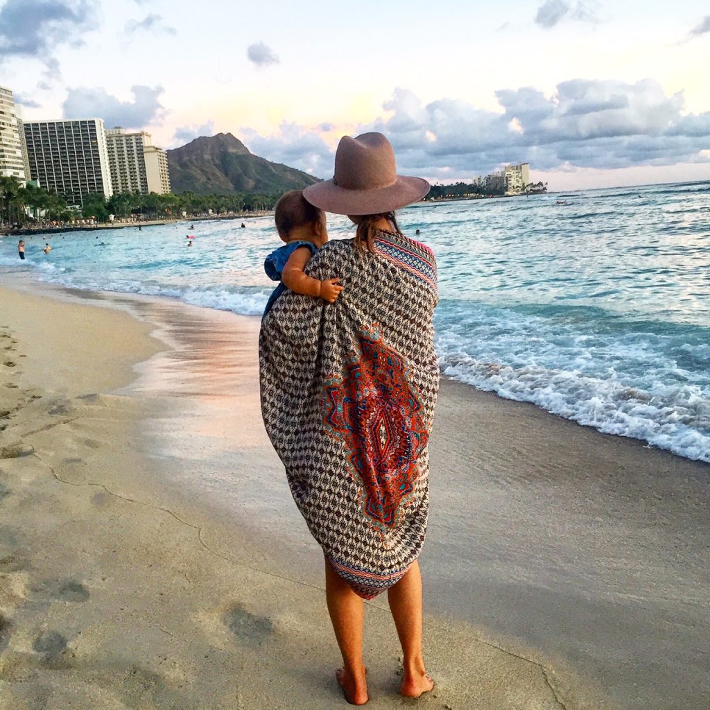 waikiki beach, itsy bitsy indulgences 