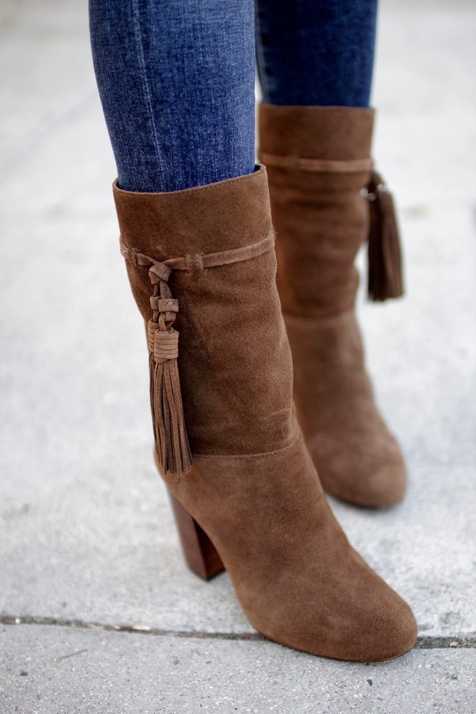 calf booties, itsy bitsy indulgences 