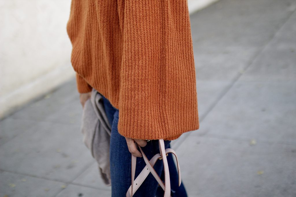 bell sleeved sweater, itsy bitsy indulgences 