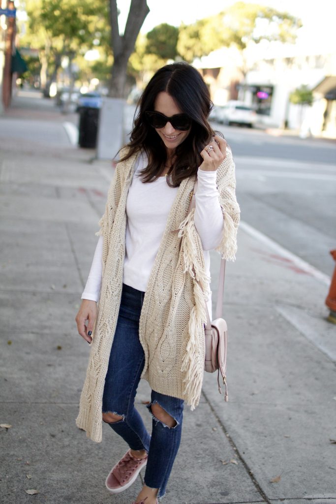 fringe wrap, itsy bitsy indulgences 