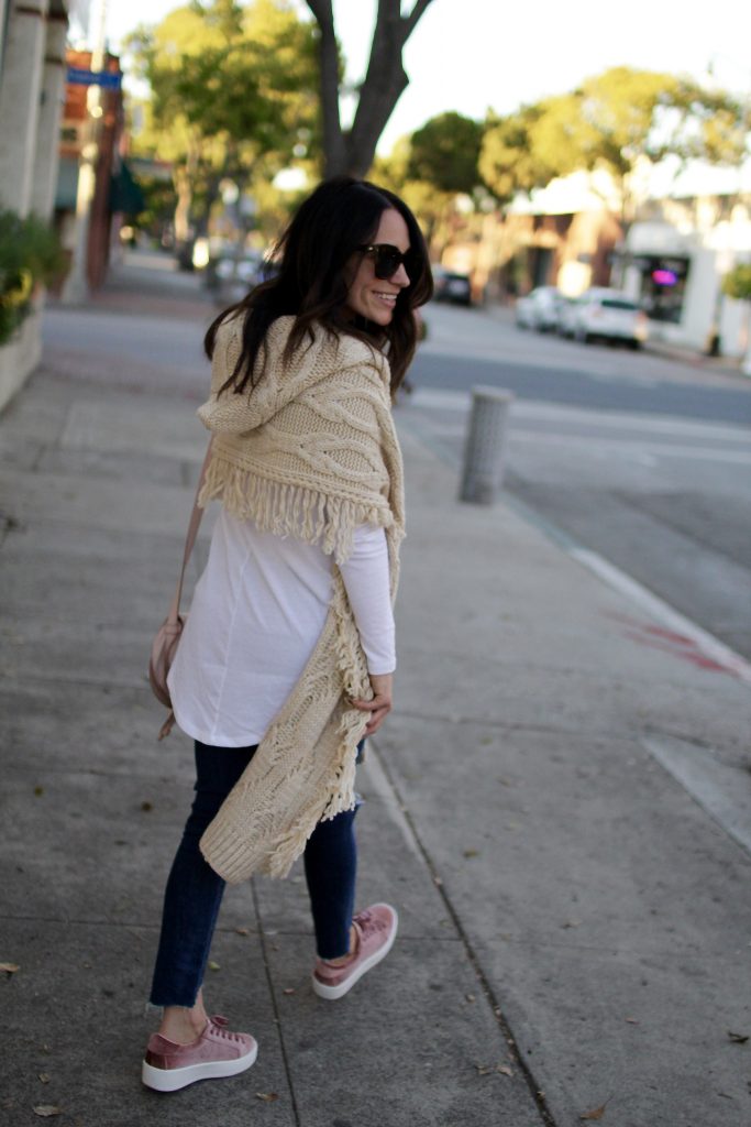 fringe wrap, itsy bitsy indulgences 