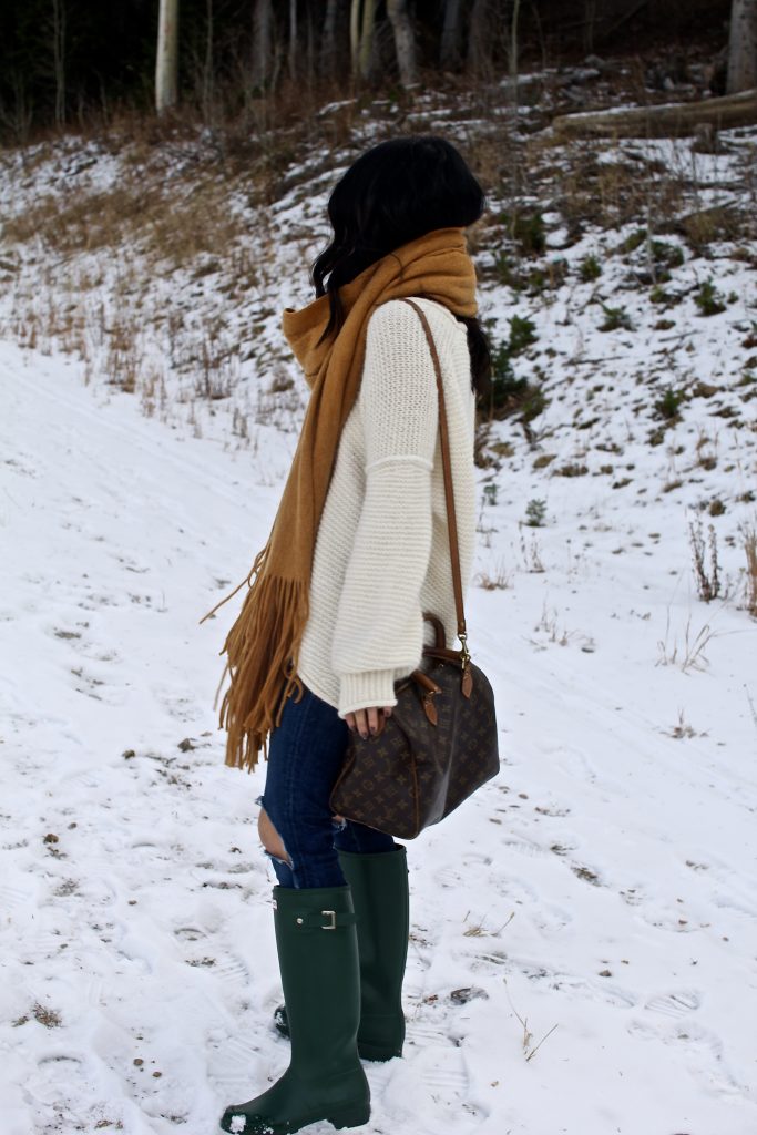 winter weather outfit, itsy bitsy indulgences 