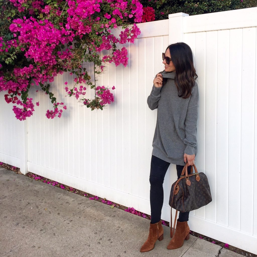 chunky knit sweater, itsy bitsy indulgences 