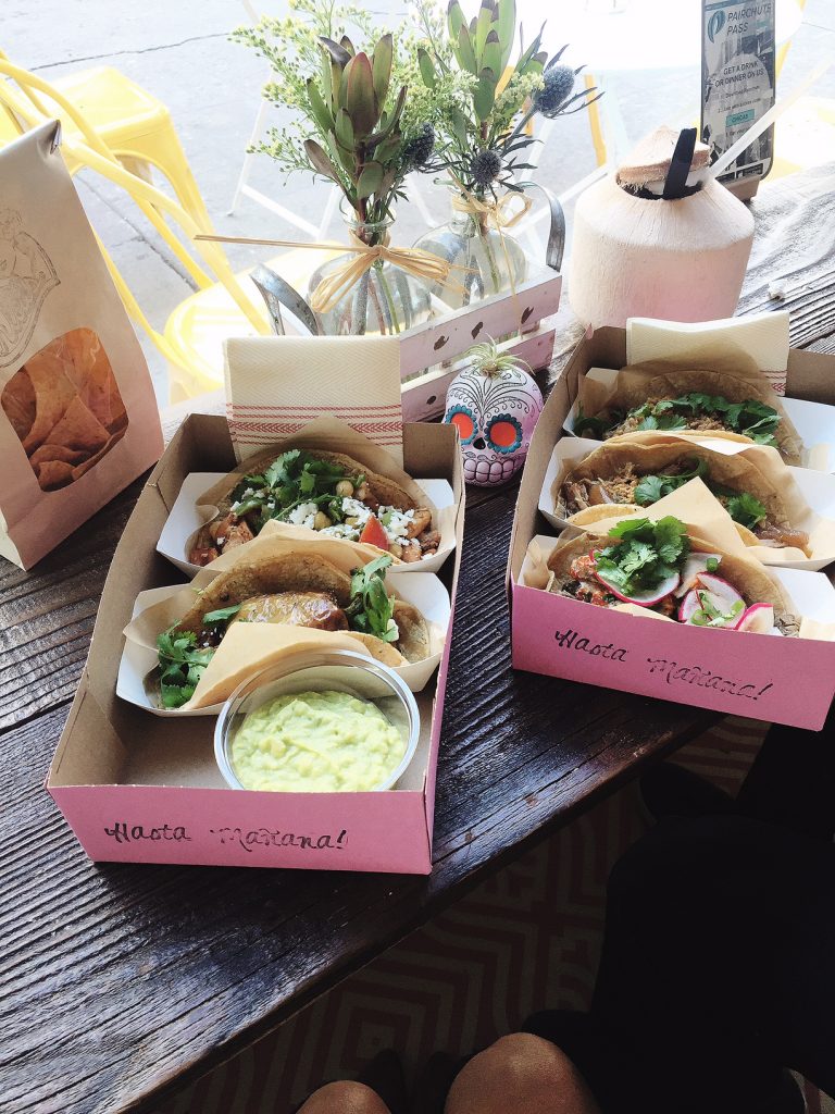 chicas tacos, itsy bitsy indulgences 