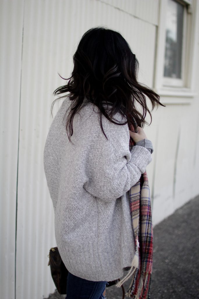 cozy cardigan, itsy bitsy indulgences 