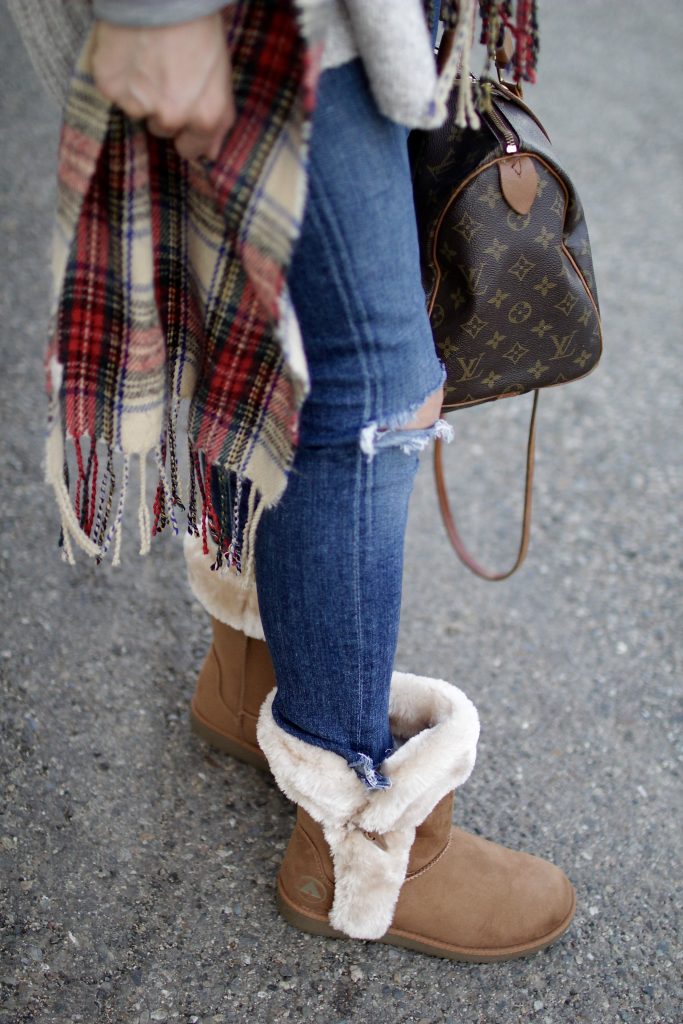 cozy shearling booties, itsy bitsy indulgences 