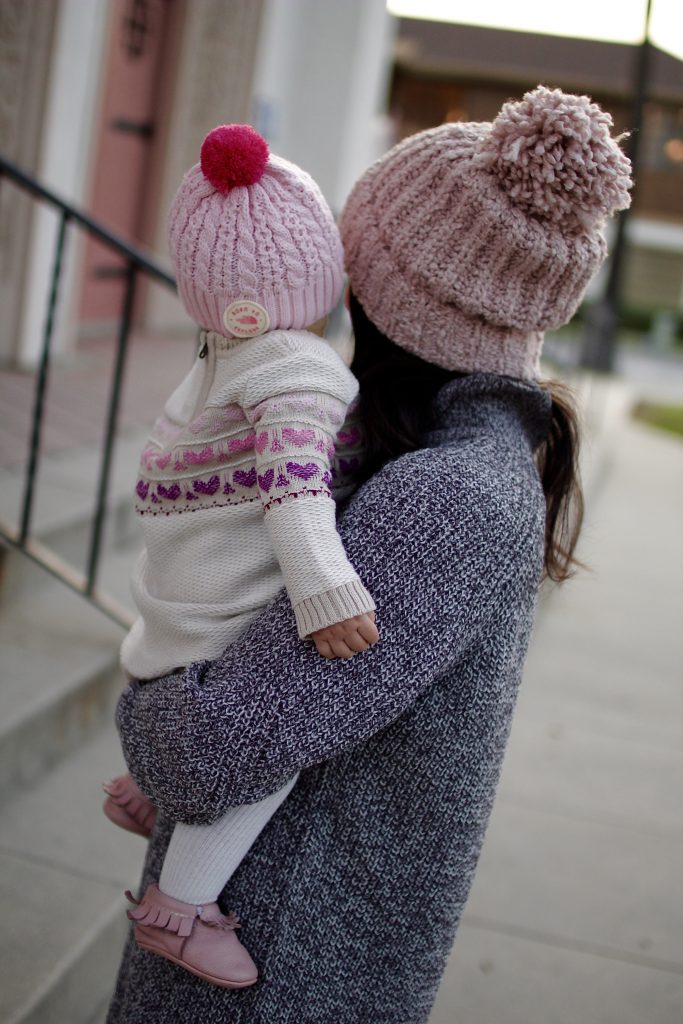 mommy and me beanie, itsy bitsy indulgences 