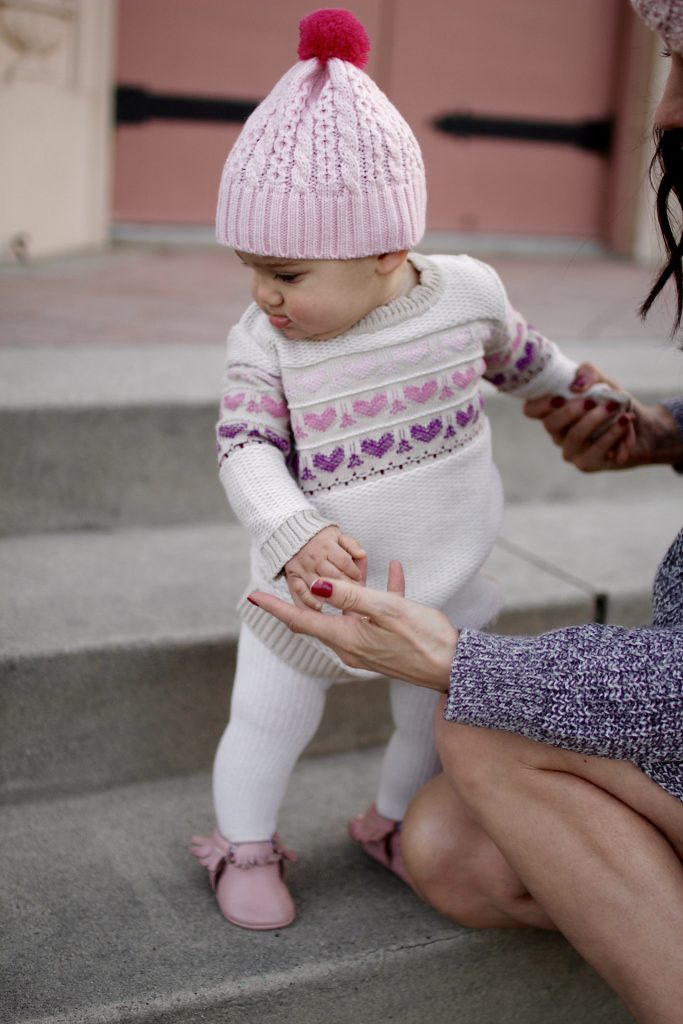 fair isle dress baby girl, itsy bitsy indulgences 