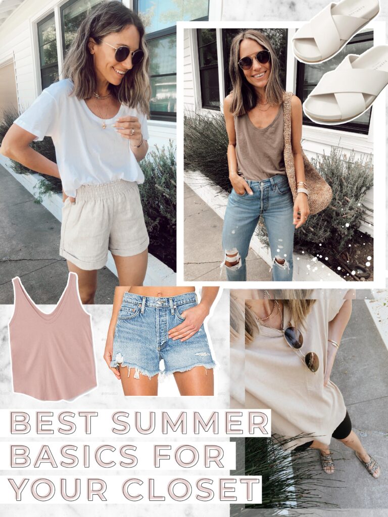 Everyday Style Summer Basics For Your Closet Itsy Bitsy Indulgences