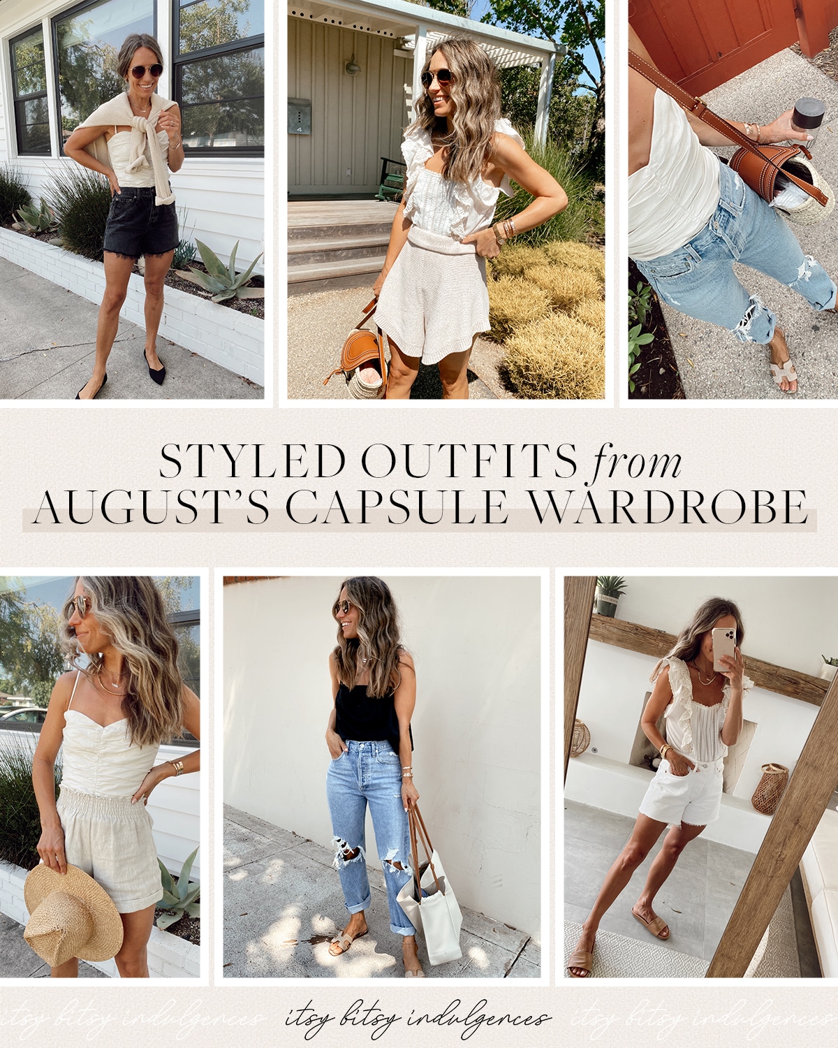 August's Capsule Wardrobe || 16 Styled Outfits - posts from Shannon ...