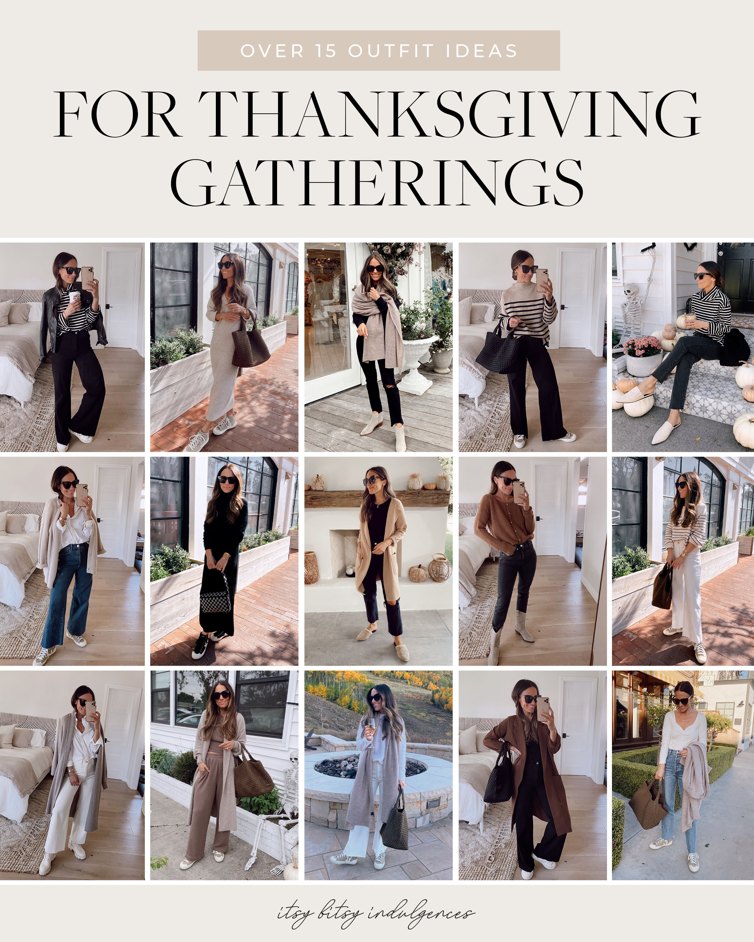 3 Thanksgiving Outfit Ideas - My Styled Life