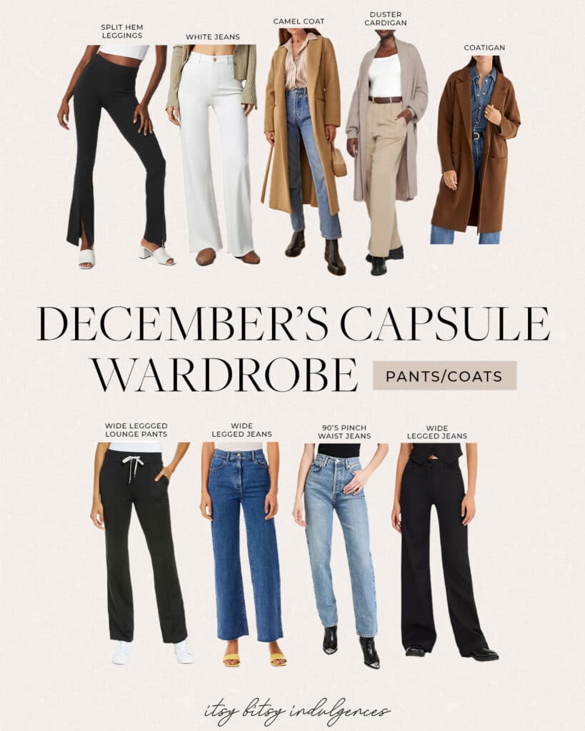 20+ Styled Outfits From December's Capsule Wardrobe - Fashion posts ...