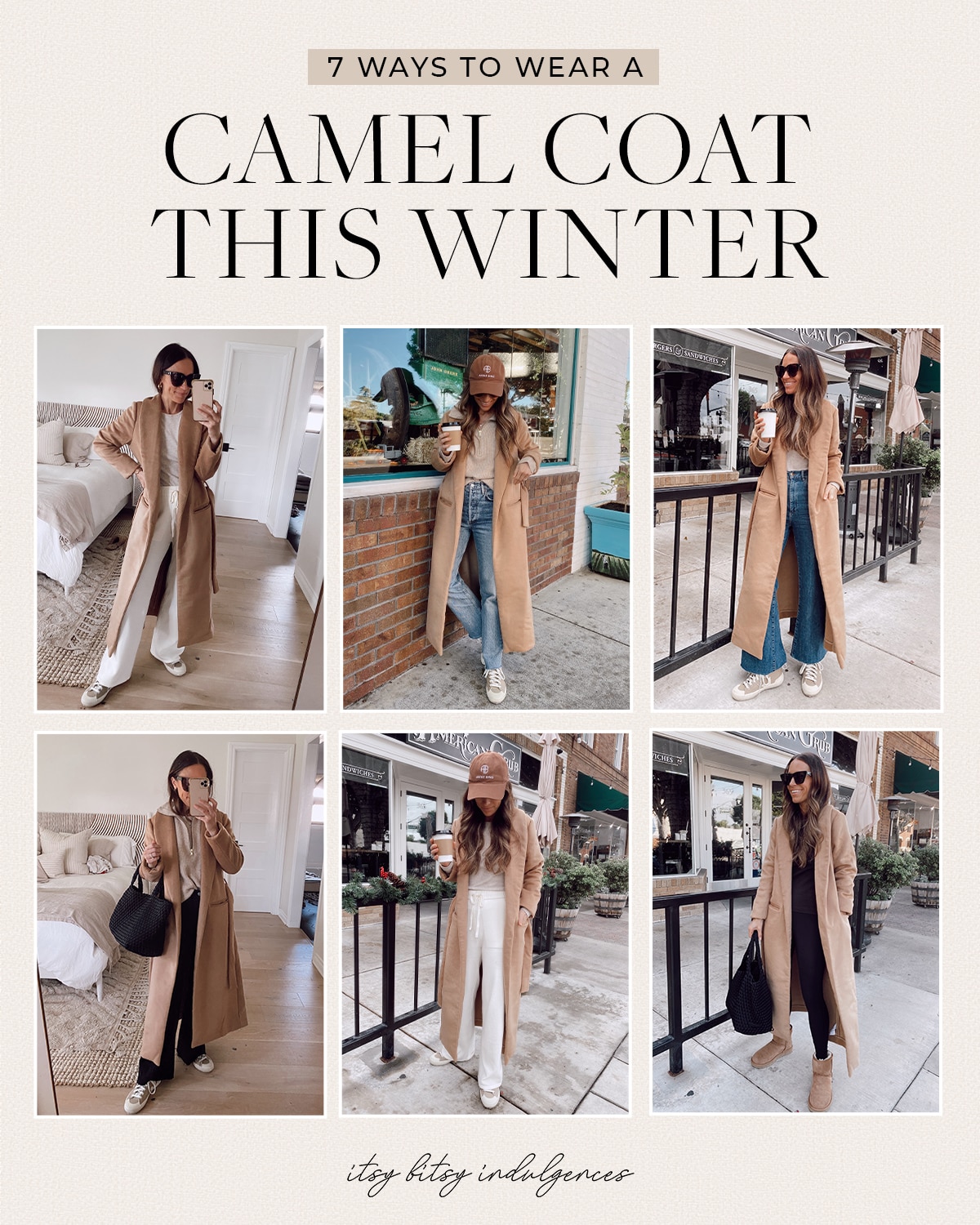 Everyday Style || 7 Ways To Wear A Camel Coat This Winter - Itsy Bitsy ...
