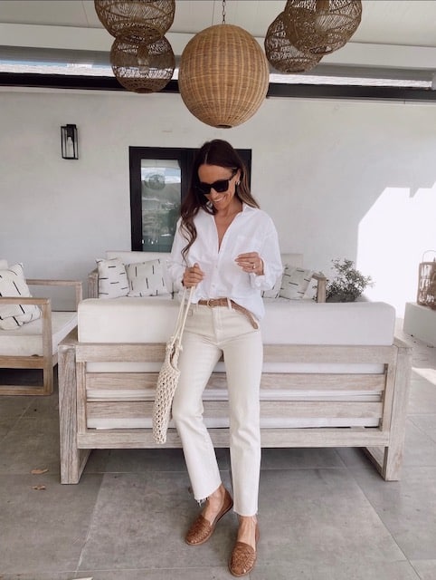 How I finally figured out how to wear white pants • Binkies and