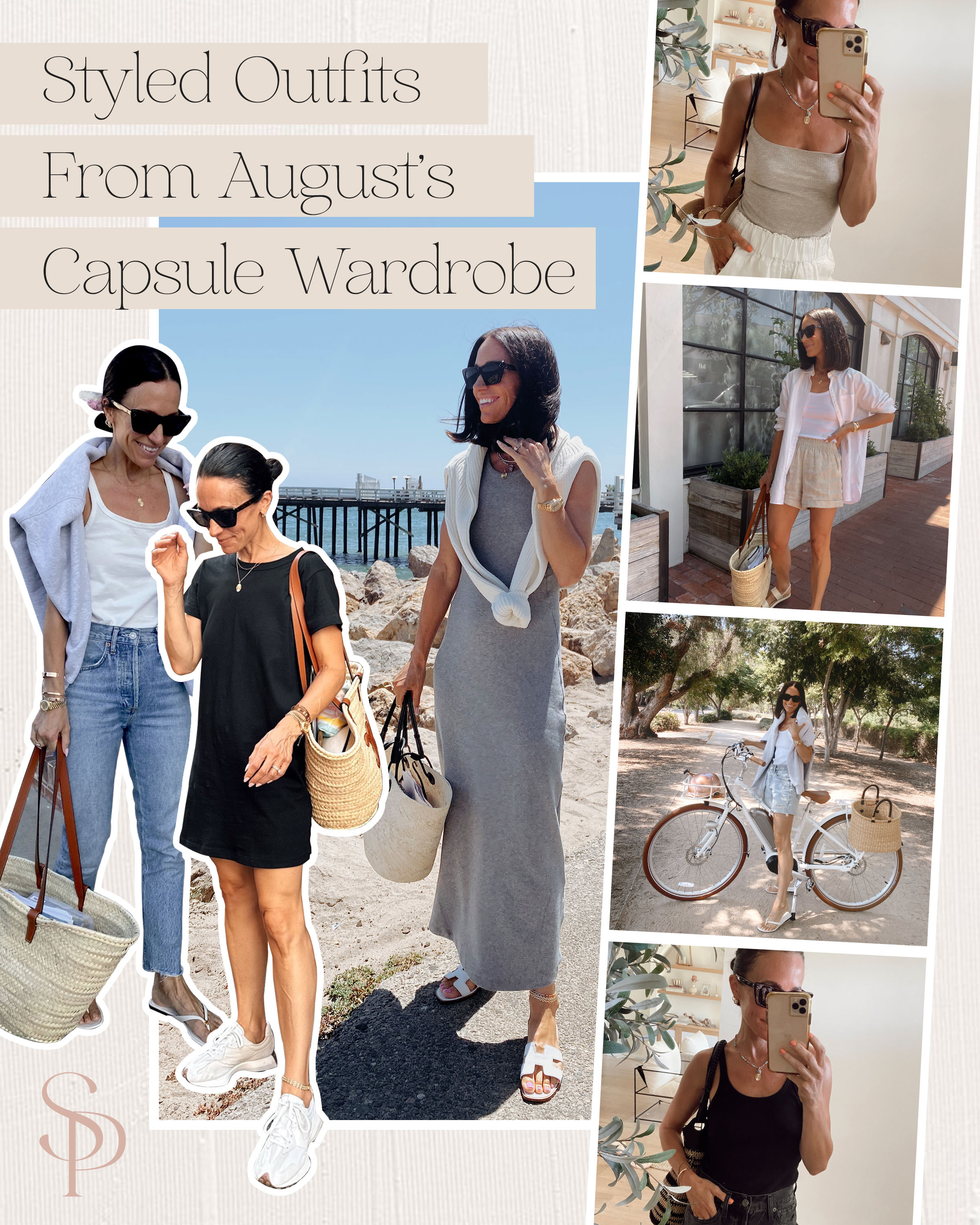 Summer Capsule Wardrobe - 20+ Items, More Than 30 Outfits