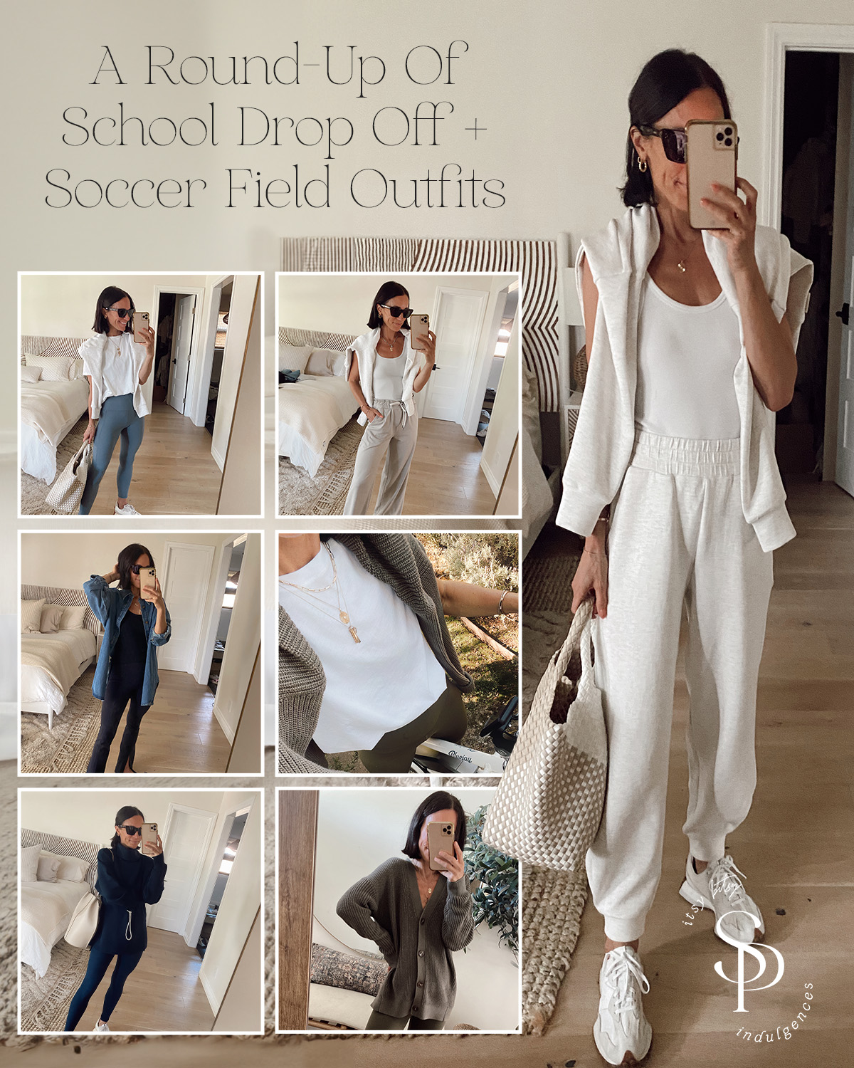 A Round-Up Of 12 School Drop Off + Soccer Saturday Outfits - Itsy Bitsy  Indulgences